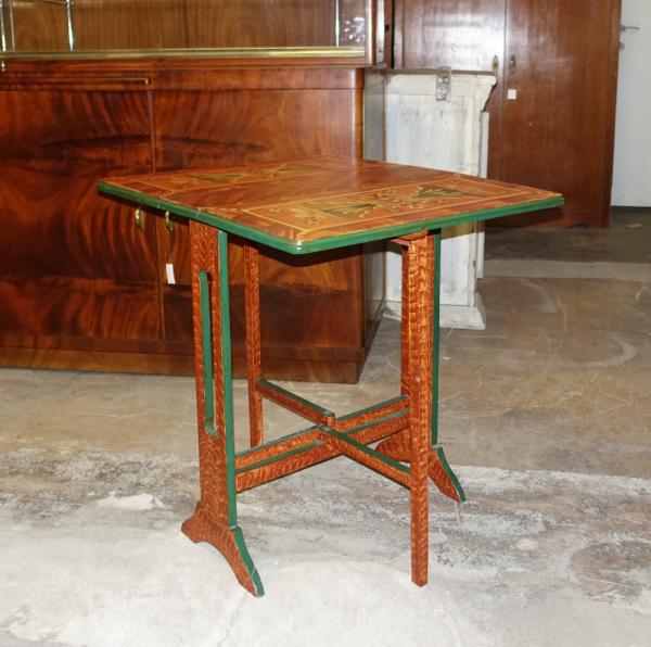 Stodola.cz - Malovaný sklápěcí stolek